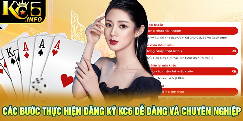 Các bước thực hiện đăng ký KC6 dễ dàng và chuyên nghiệp