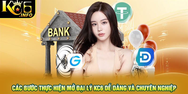 Các bước thực hiện mở đại lý KC6 dễ dàng và chuyên nghiệp